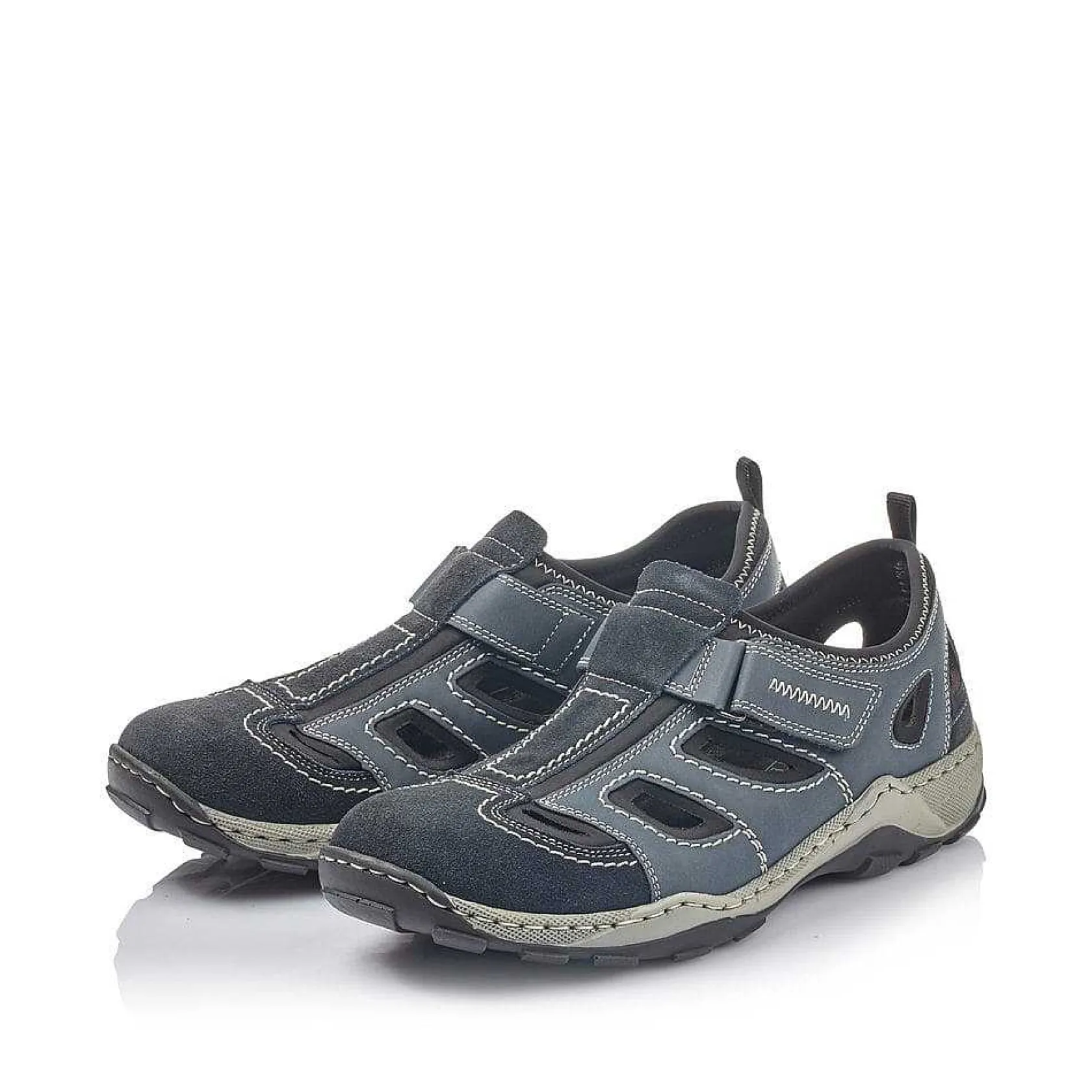Rieker Low Shoes & Slippers-Men'S Slippers Ocean Blue