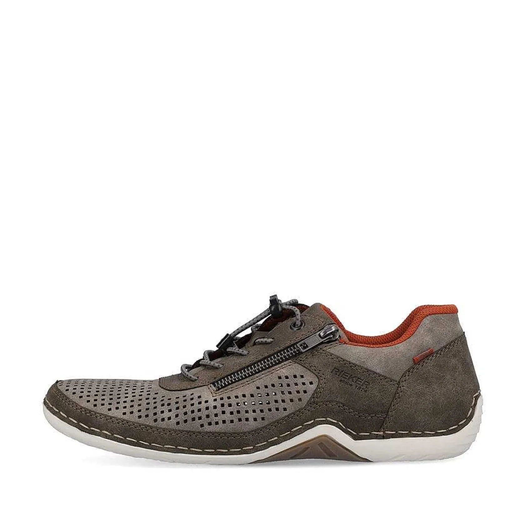 Rieker Low Shoes & Slippers-Men'S Slippers Olive Brown-Orange