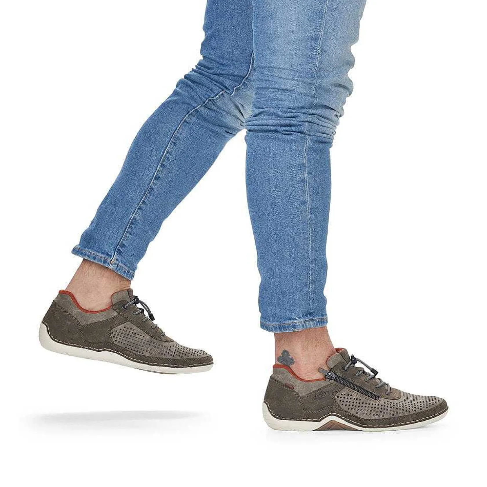 Rieker Low Shoes & Slippers-Men'S Slippers Olive Brown-Orange
