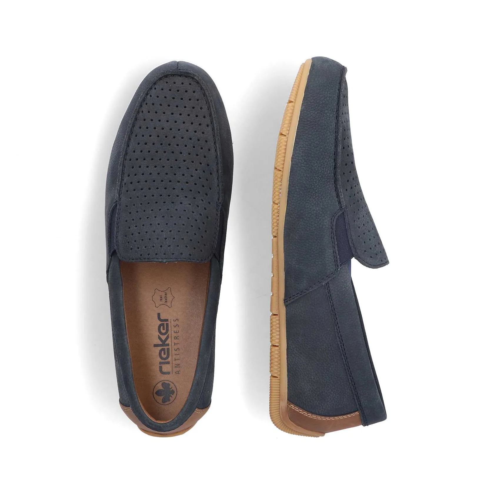 Rieker Low Shoes & Slippers-Men'S Slippers Steel Blue