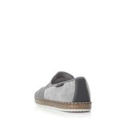 Rieker Summer Shoes-Men'S Slippers Steel Gray