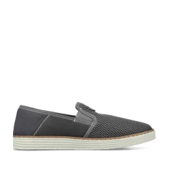 Rieker Summer Shoes-Men'S Slippers Stone Grey