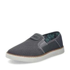 Rieker Summer Shoes-Men'S Slippers Stone Grey