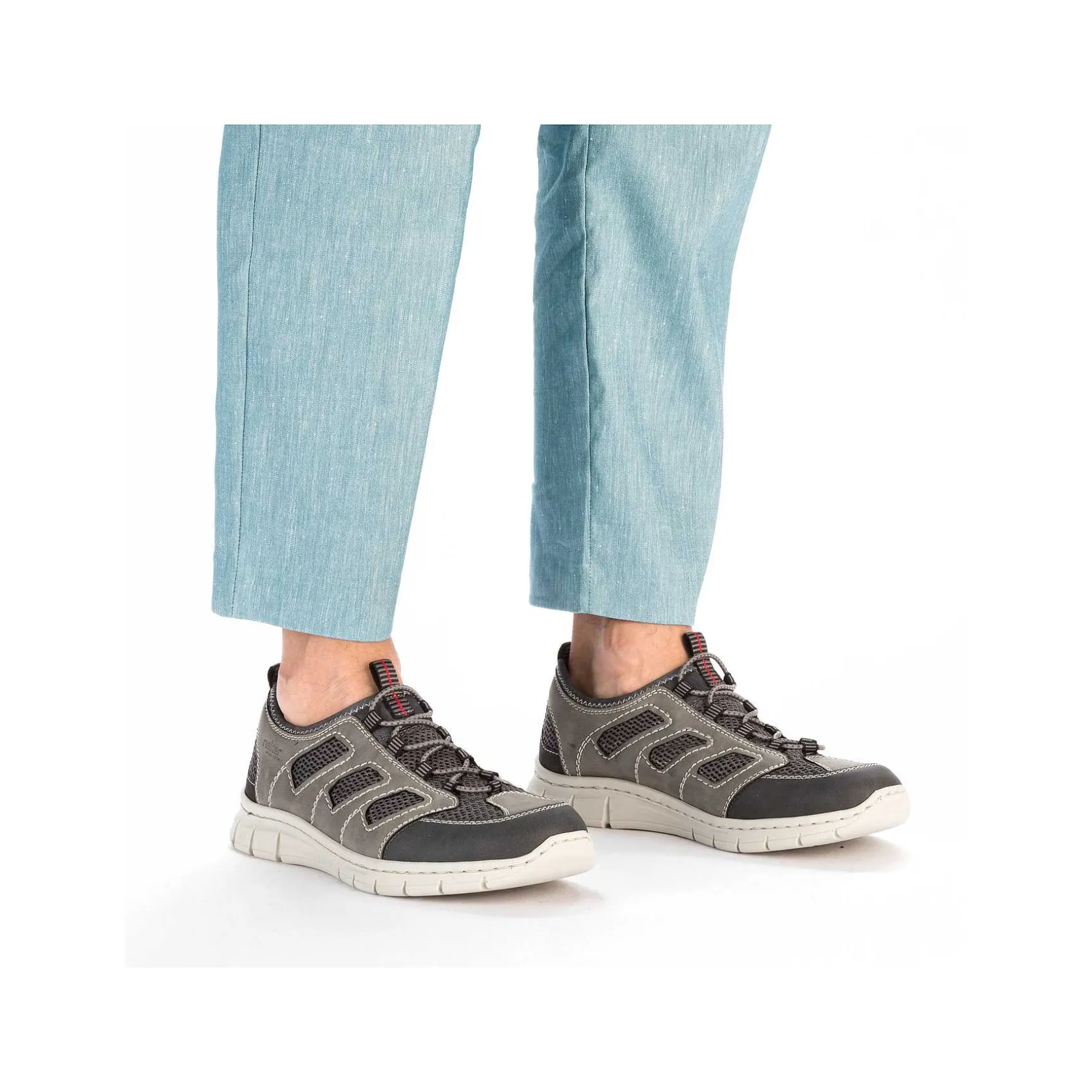Rieker Low Shoes & Slippers-Men'S Slippers Stone Grey