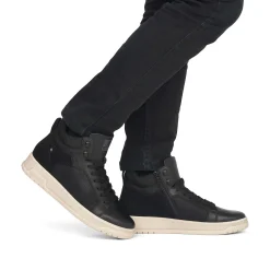 Rieker Sneakers-Men'S Sneaker High Steel Black