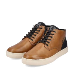 Rieker Sneakers-Men'S Sneaker High Caramel Brown