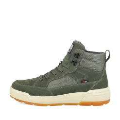 Rieker Sneakers-Men'S Sneaker High Khaki Green