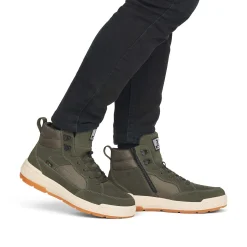 Rieker Sneakers-Men'S Sneaker High Khaki Green