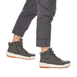 Rieker Sneakers-Men'S Sneaker High Graphite