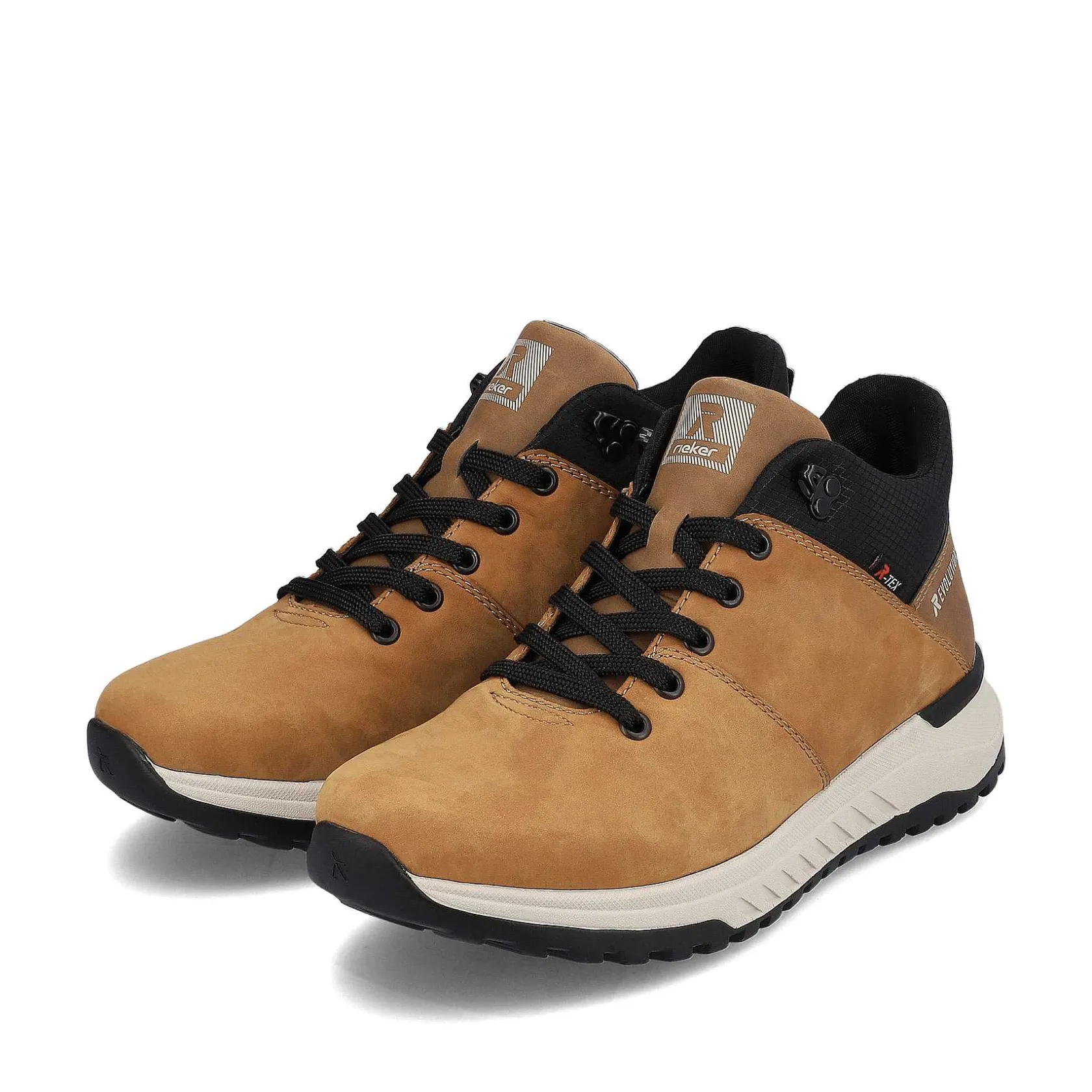 Rieker Sneakers-Men'S Sneaker High Camel Brown