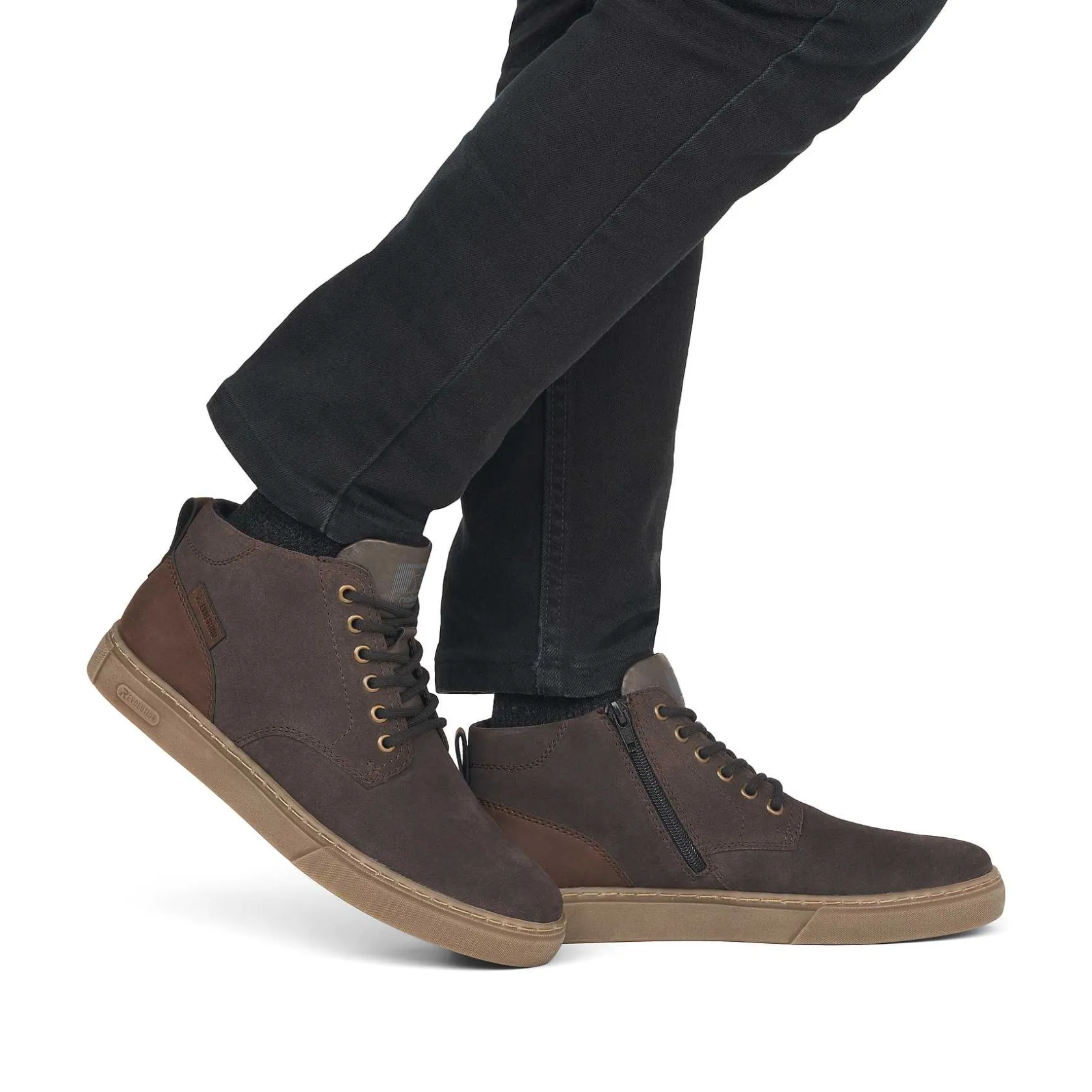 Rieker Sneakers-Men'S Sneaker High Dusty Grey