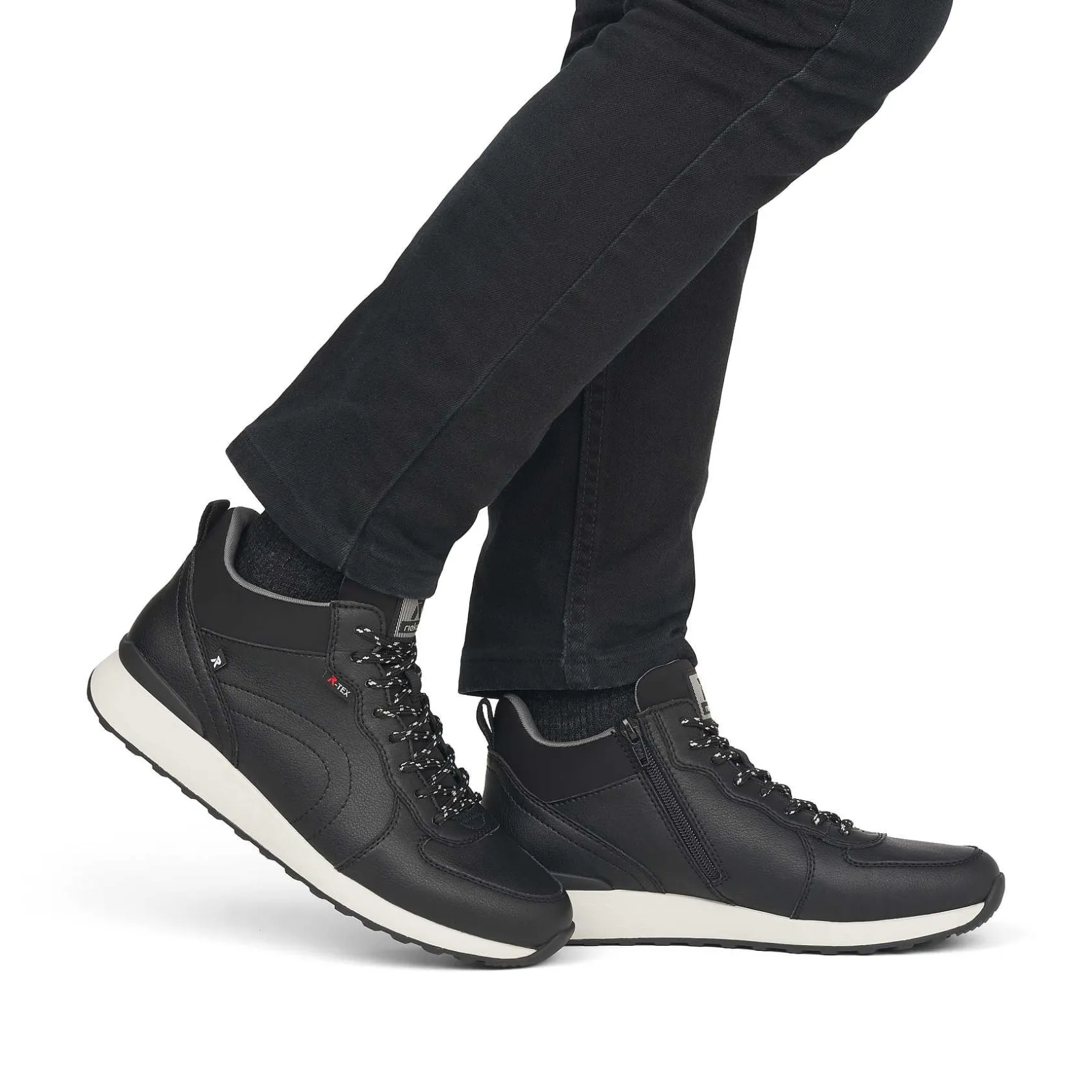 Rieker Sneakers-Men'S Sneaker High Night Black