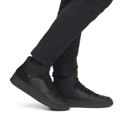 Rieker Sneakers-Men'S Sneaker High Steel Black