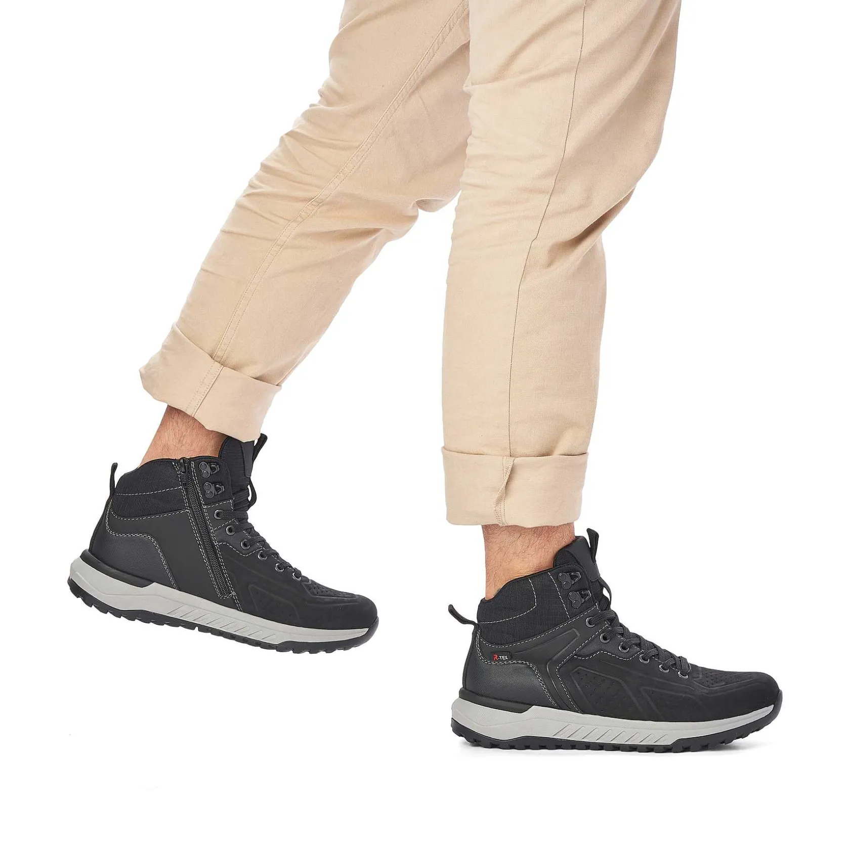 Rieker Sneakers-Men'S Sneaker High Noir