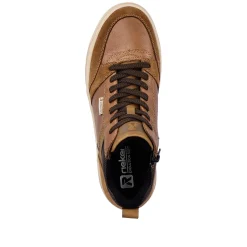 Rieker Sneakers-Men'S Sneaker High Caramel Brown
