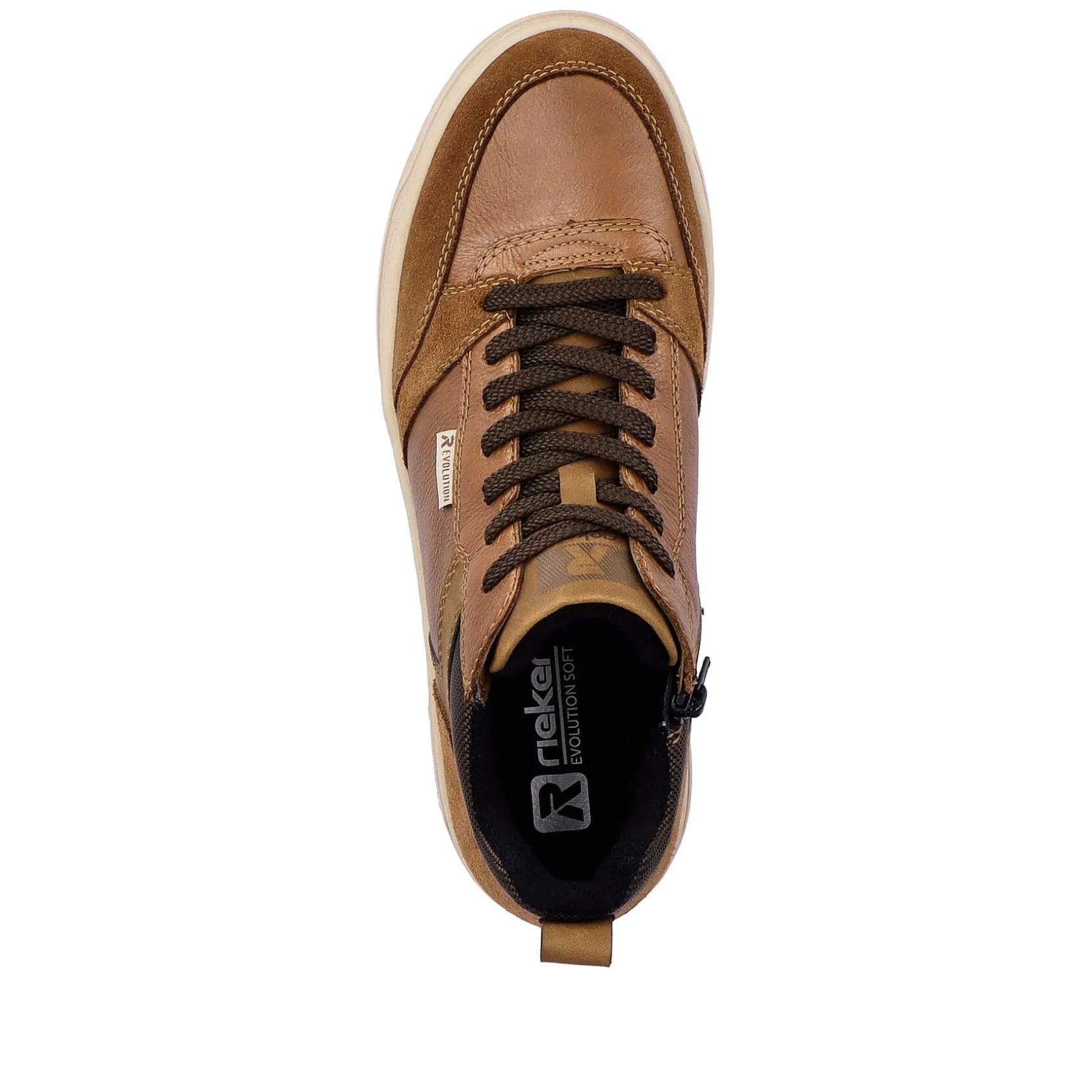Rieker Sneakers-Men'S Sneaker High Caramel Brown
