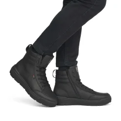 Rieker Sneakers-Men'S Sneaker High Midnight Black