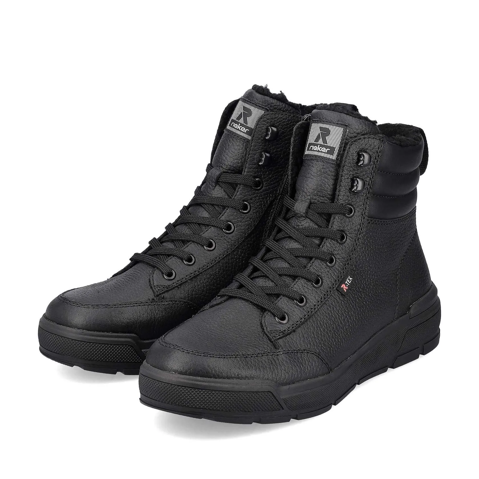 Rieker Sneakers-Men'S Sneaker High Midnight Black