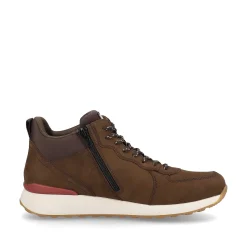 Rieker Sneakers-Men'S Sneaker High Wood Brown