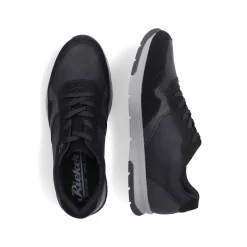 Rieker Sneakers-Men'S Sneaker Low Asphalt Black