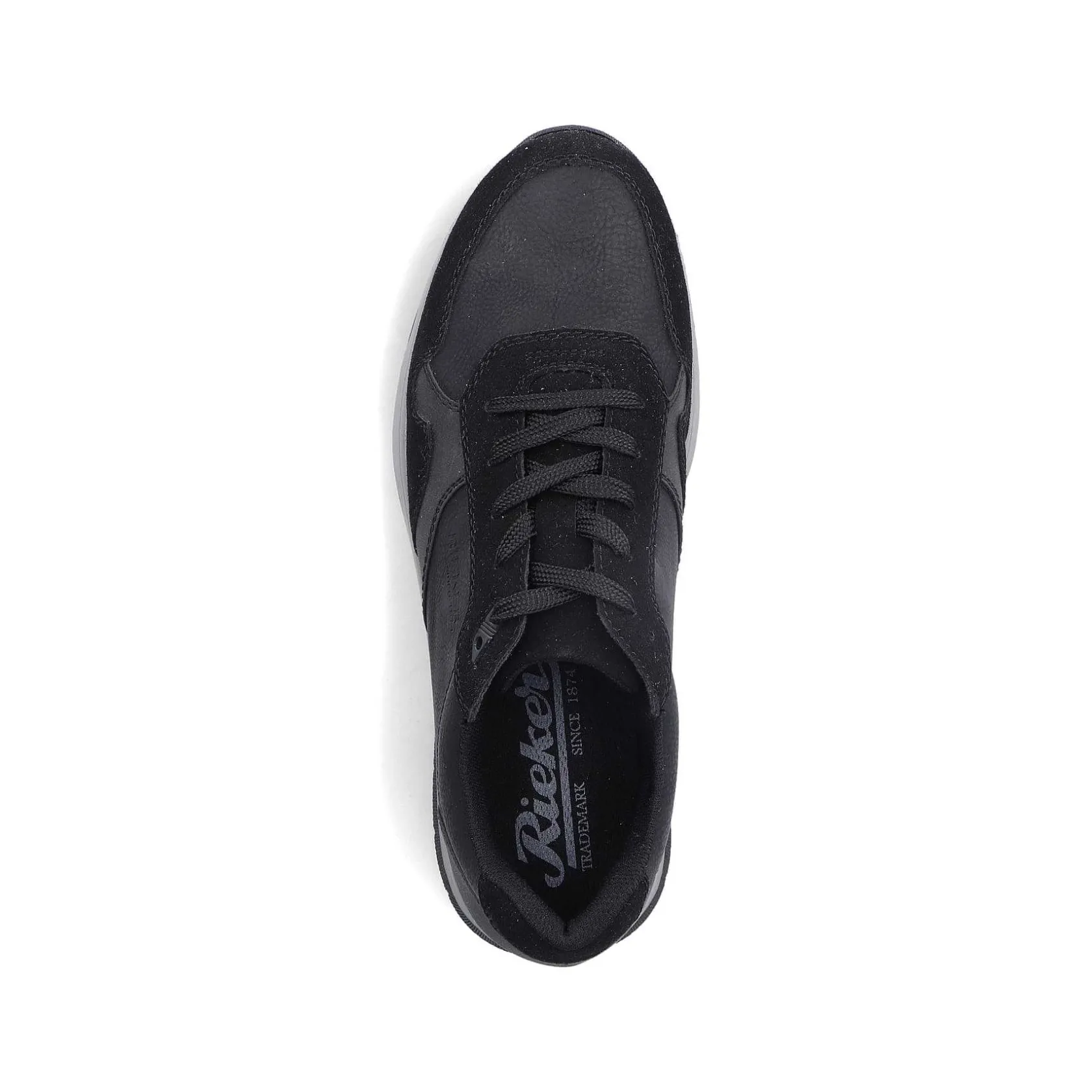 Rieker Sneakers-Men'S Sneaker Low Asphalt Black