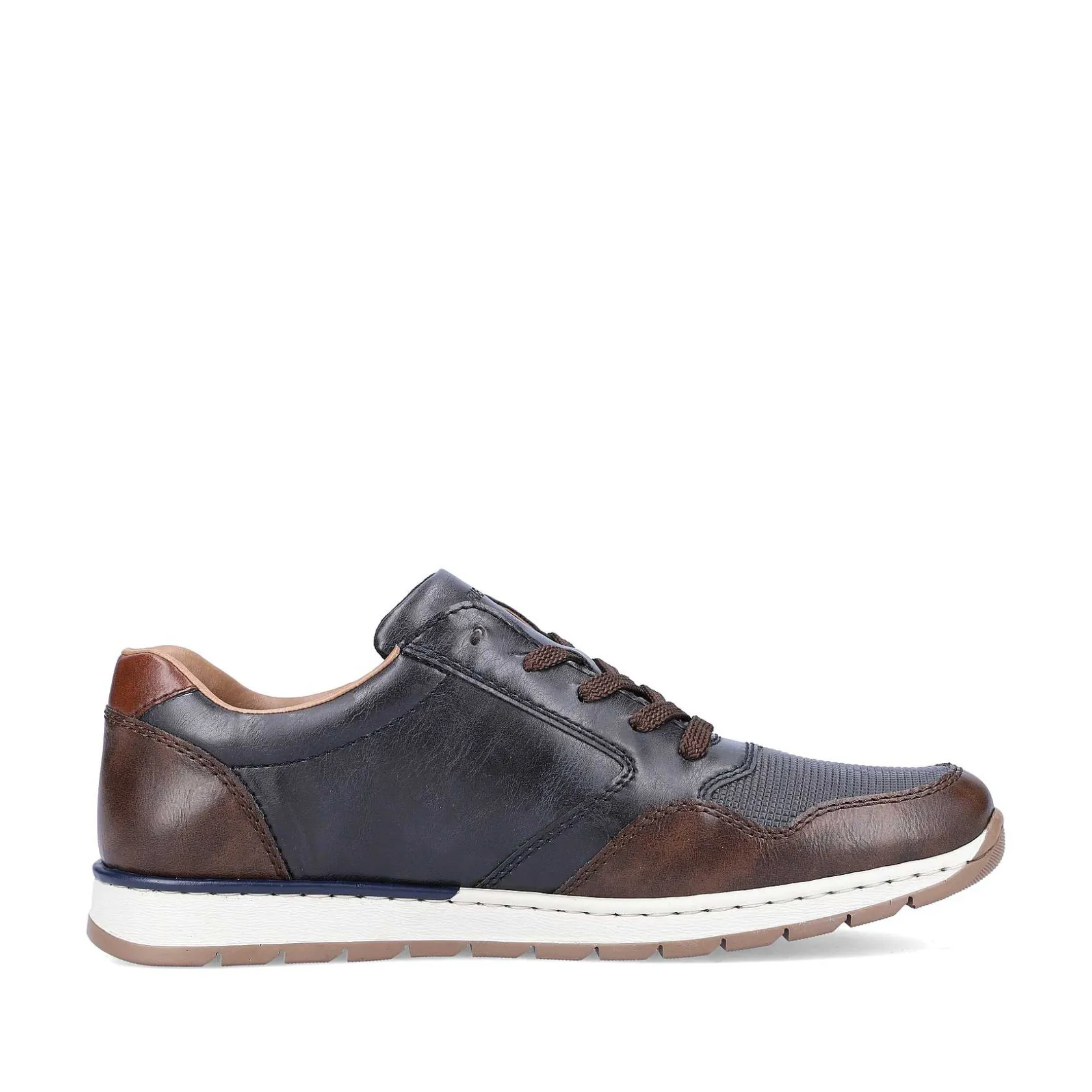 Rieker Sneakers-Men'S Sneaker Low Blue Gray