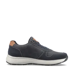 Rieker Sneakers-Men'S Sneaker Low Blue Gray