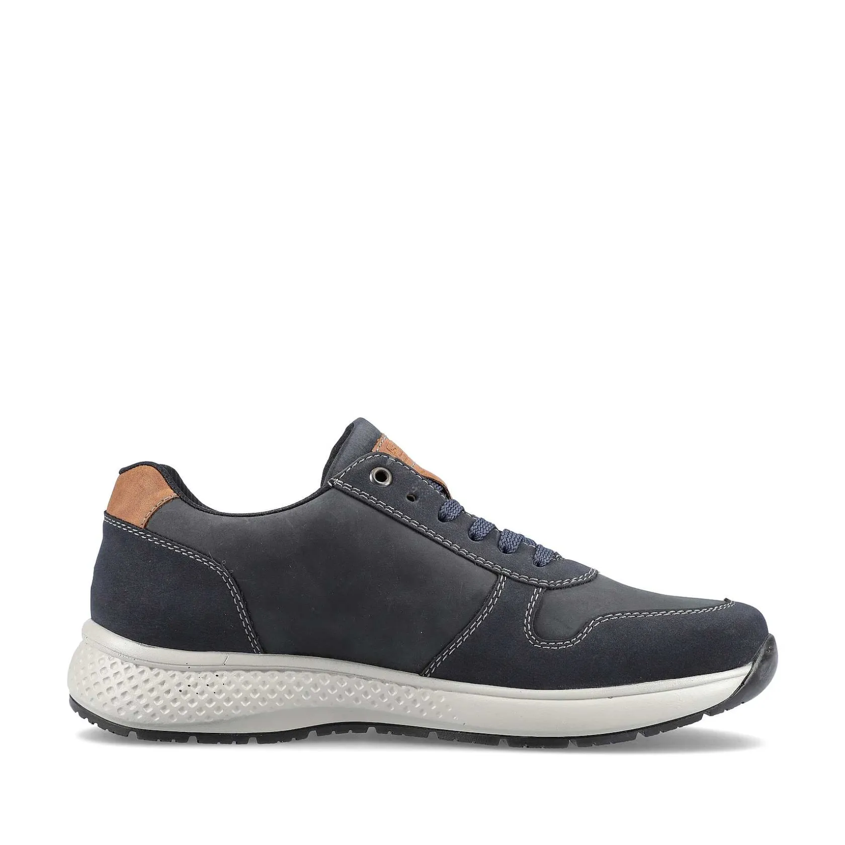 Rieker Sneakers-Men'S Sneaker Low Blue Gray