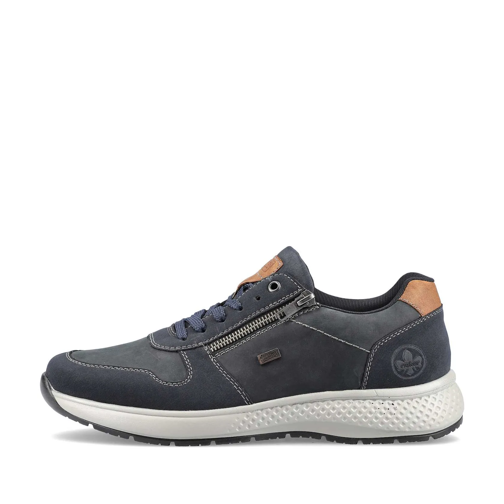 Rieker Sneakers-Men'S Sneaker Low Blue Gray
