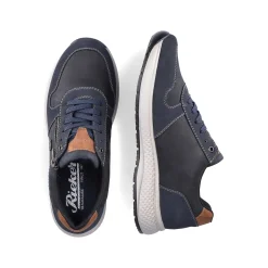 Rieker Sneakers-Men'S Sneaker Low Blue Gray