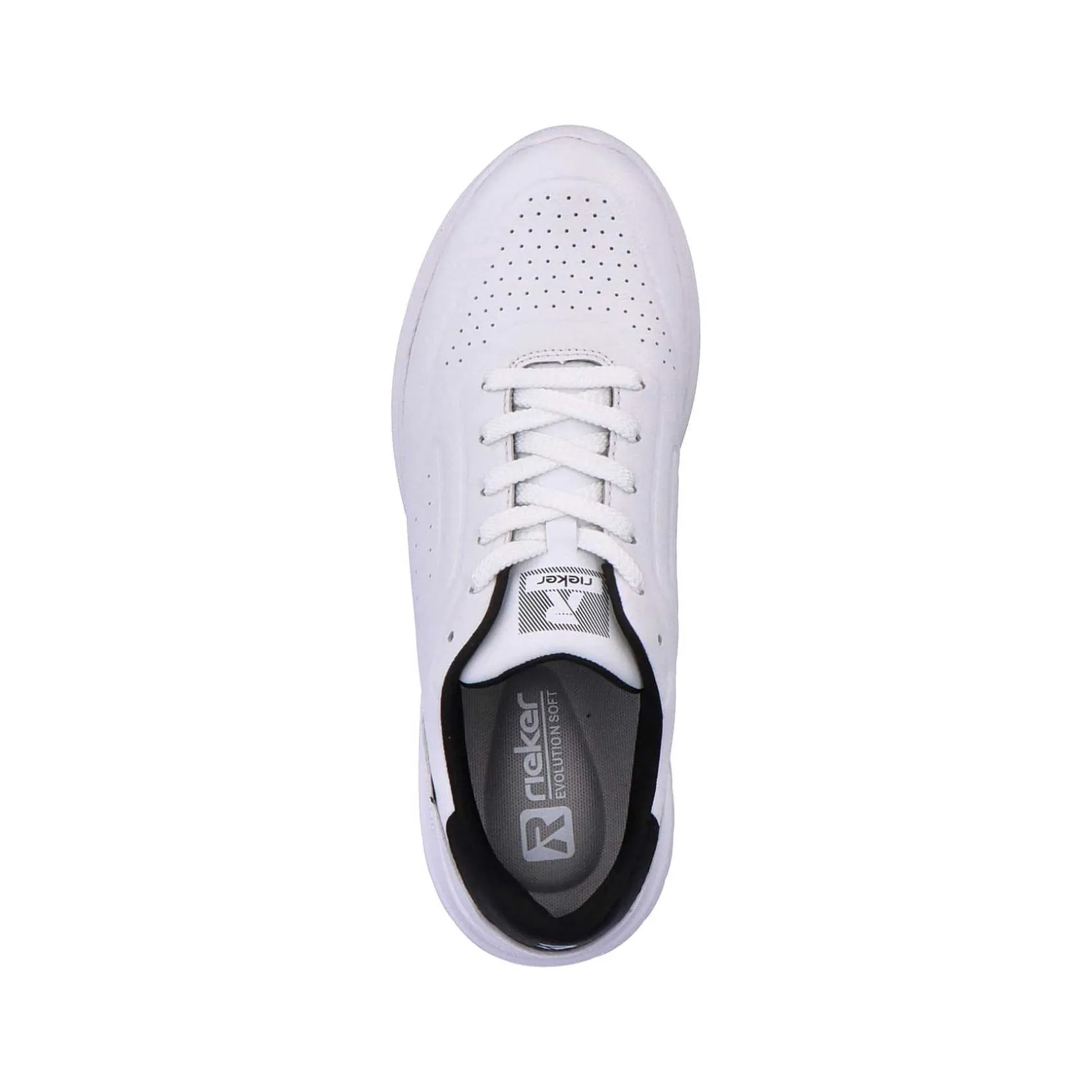 Rieker Sneakers-Men'S Sneaker Low Crystal White
