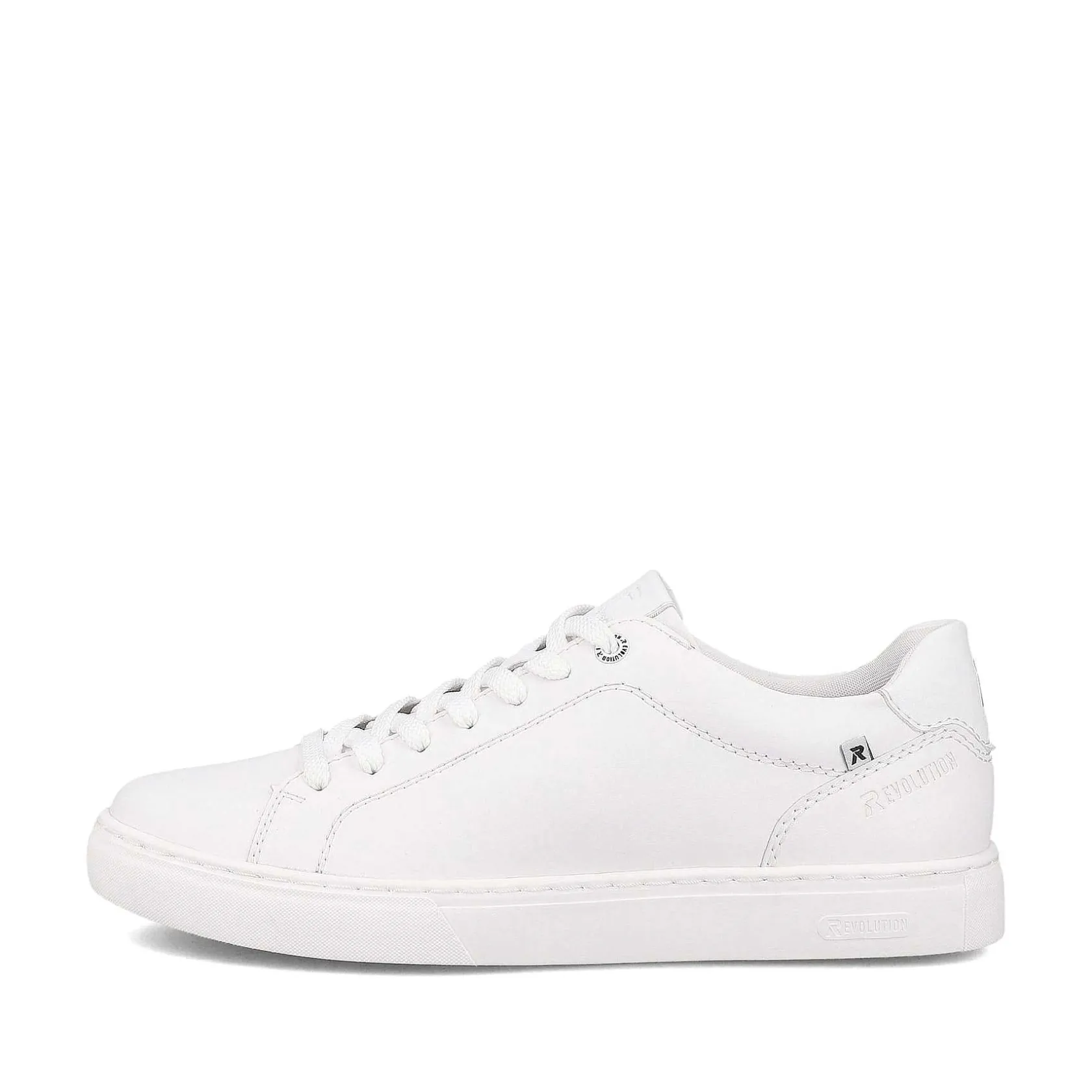 Rieker Sporty Styles-Men'S Sneaker Low Crystal White