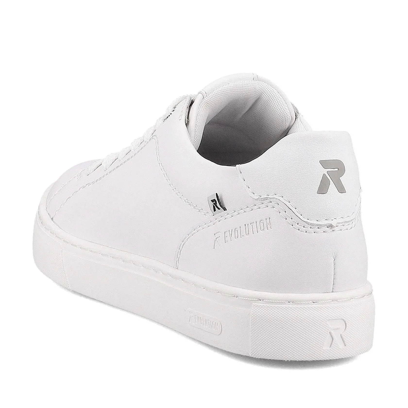 Rieker Sporty Styles-Men'S Sneaker Low Crystal White