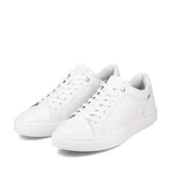 Rieker Sporty Styles-Men'S Sneaker Low Crystal White