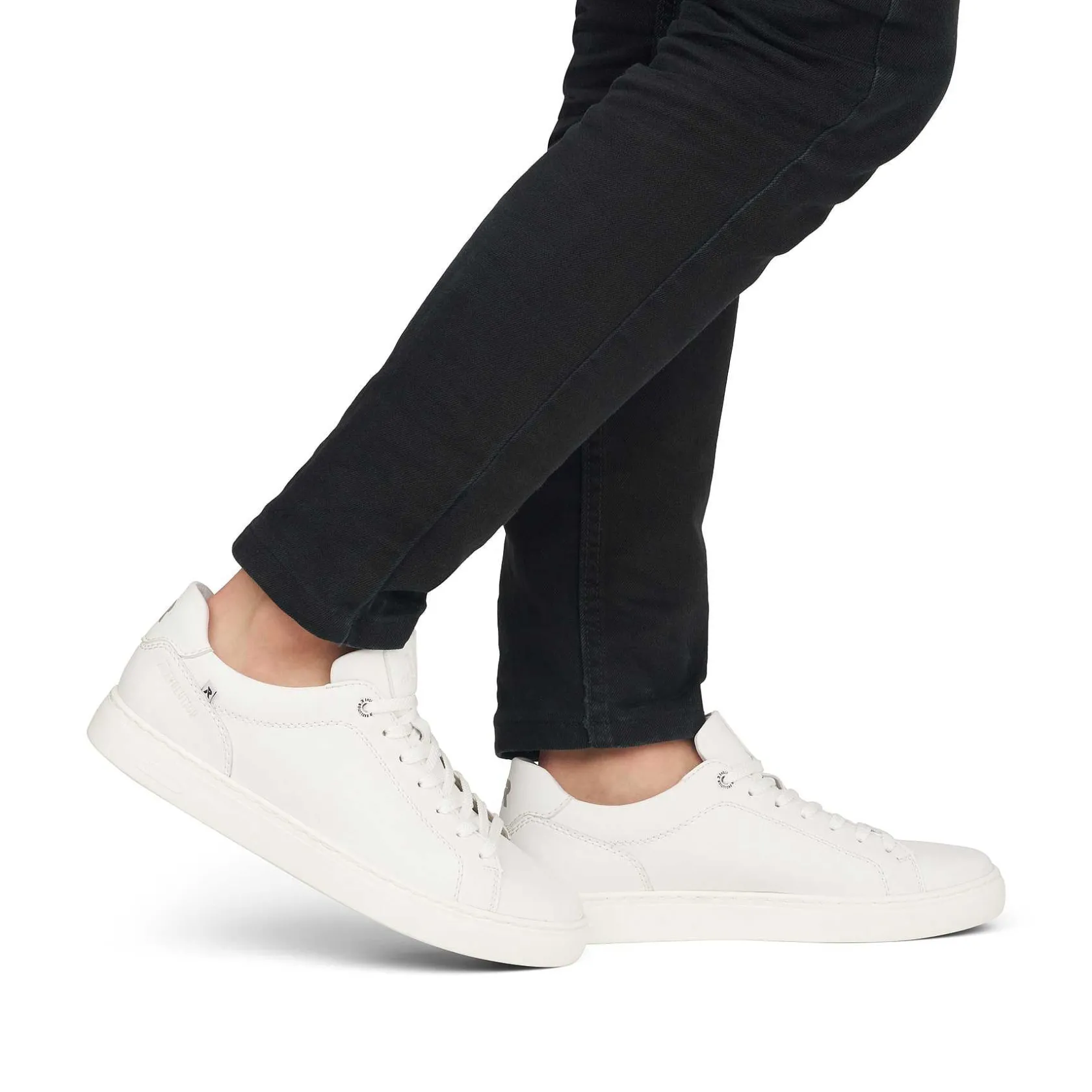Rieker Sporty Styles-Men'S Sneaker Low Crystal White