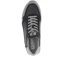Rieker Sneakers-Men'S Sneaker Low Dark-Blue Graphite-Grey