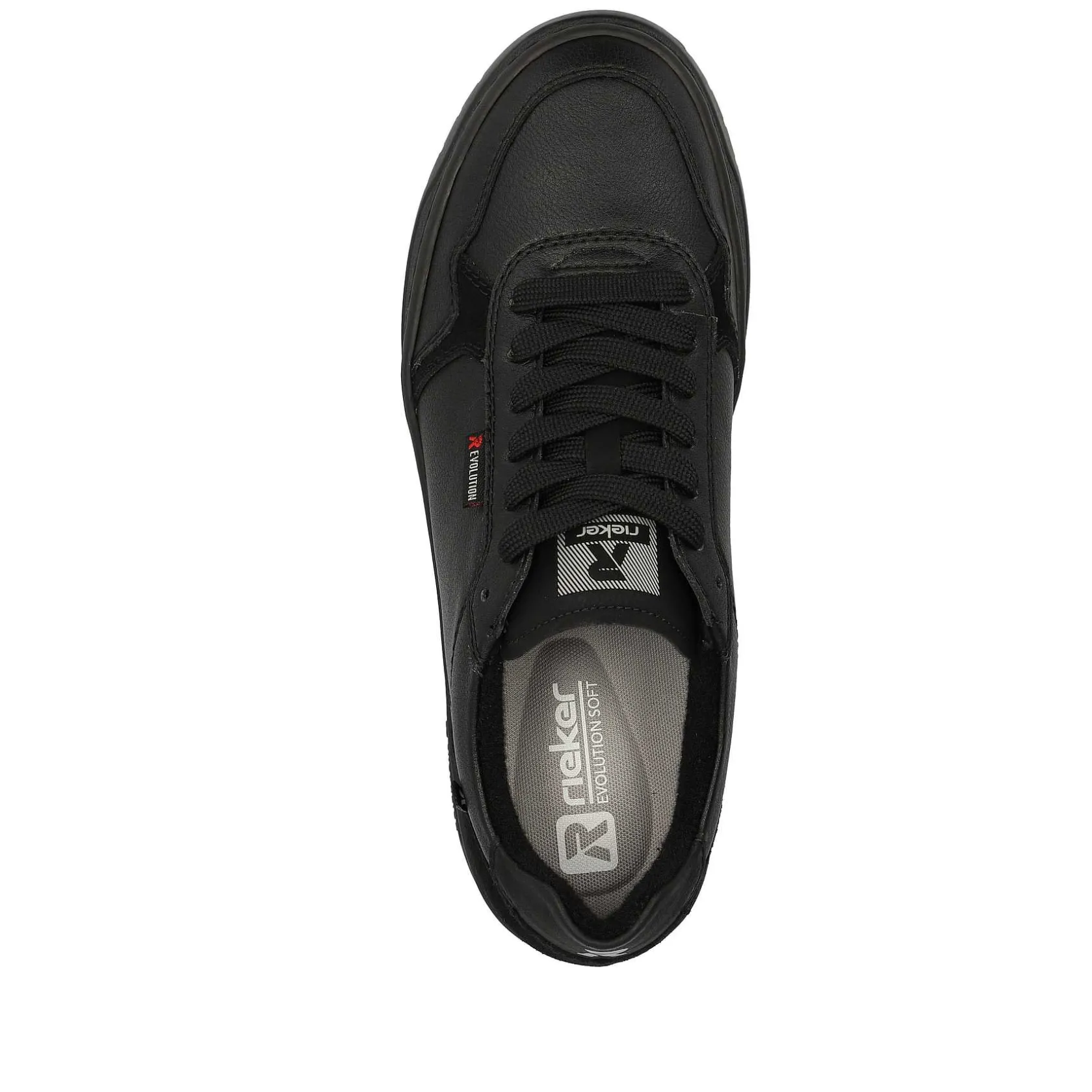 Rieker Sneakers-Men'S Sneaker Low Deep Black