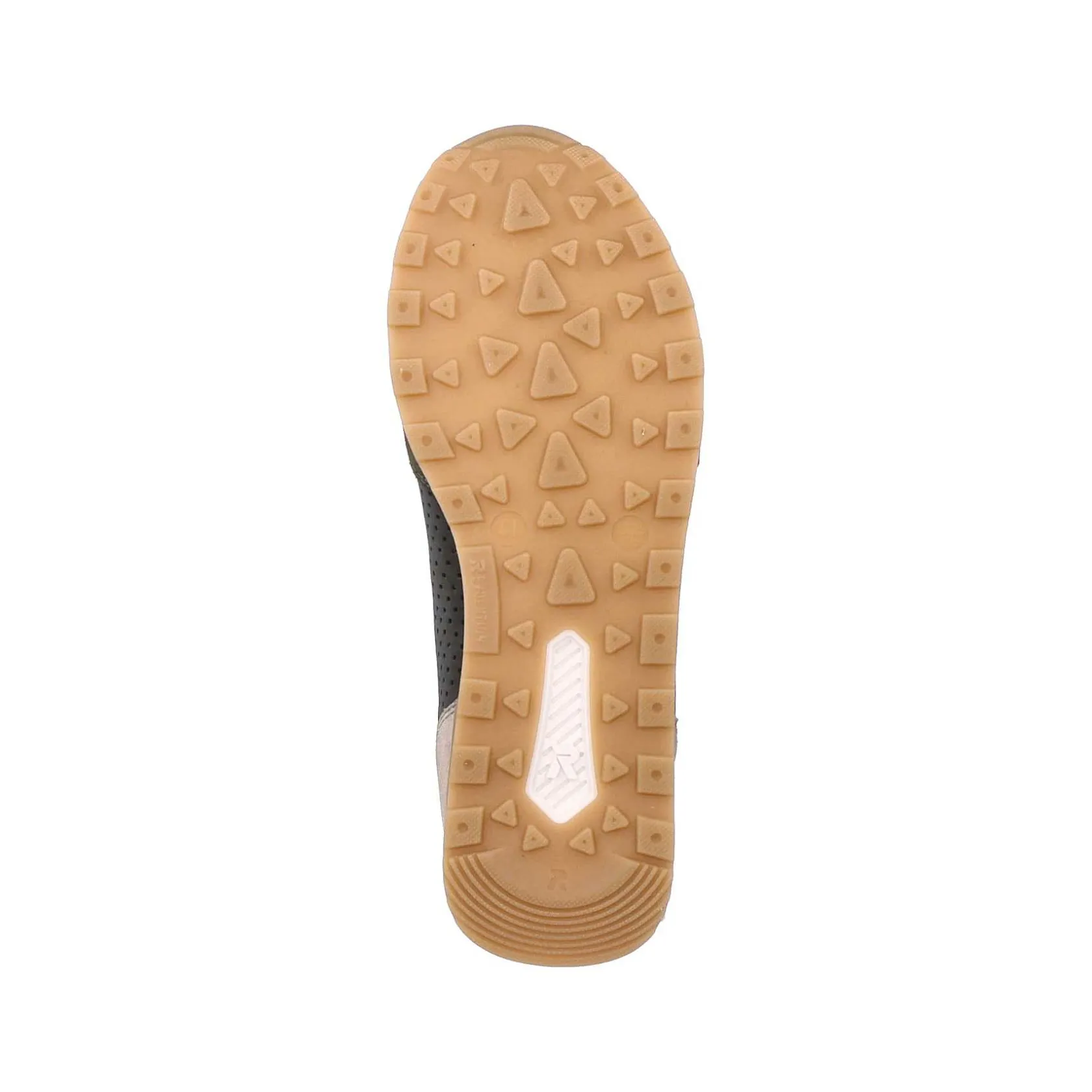 Rieker Sneakers-Men'S Sneaker Low Forest-Green Clay-Beige