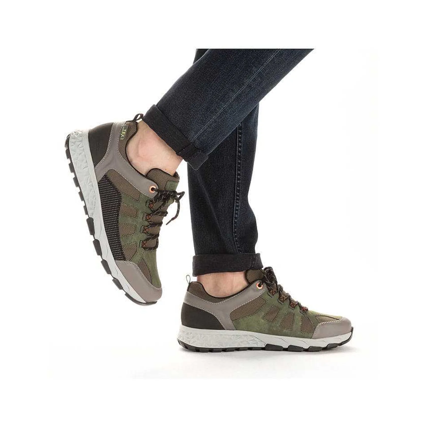 Rieker Sneakers-Men'S Sneaker Low Grass Green