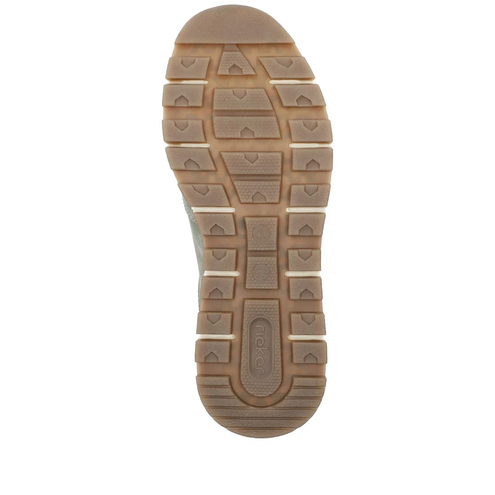 Rieker Sneakers-Men'S Sneaker Low Green Grey