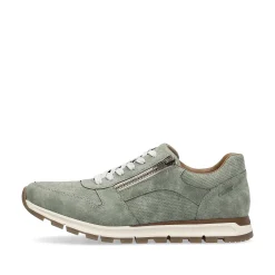 Rieker Sneakers-Men'S Sneaker Low Green Grey