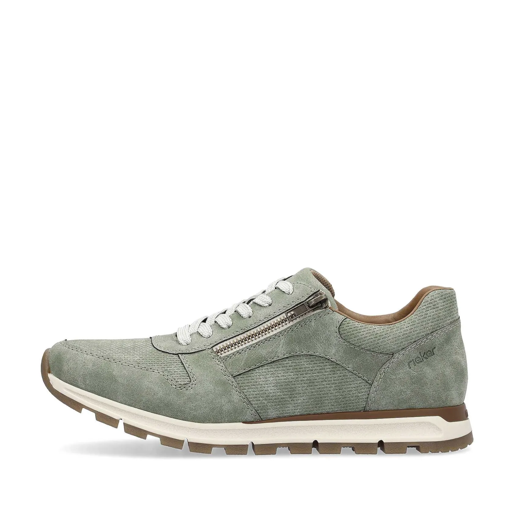 Rieker Sneakers-Men'S Sneaker Low Green Grey