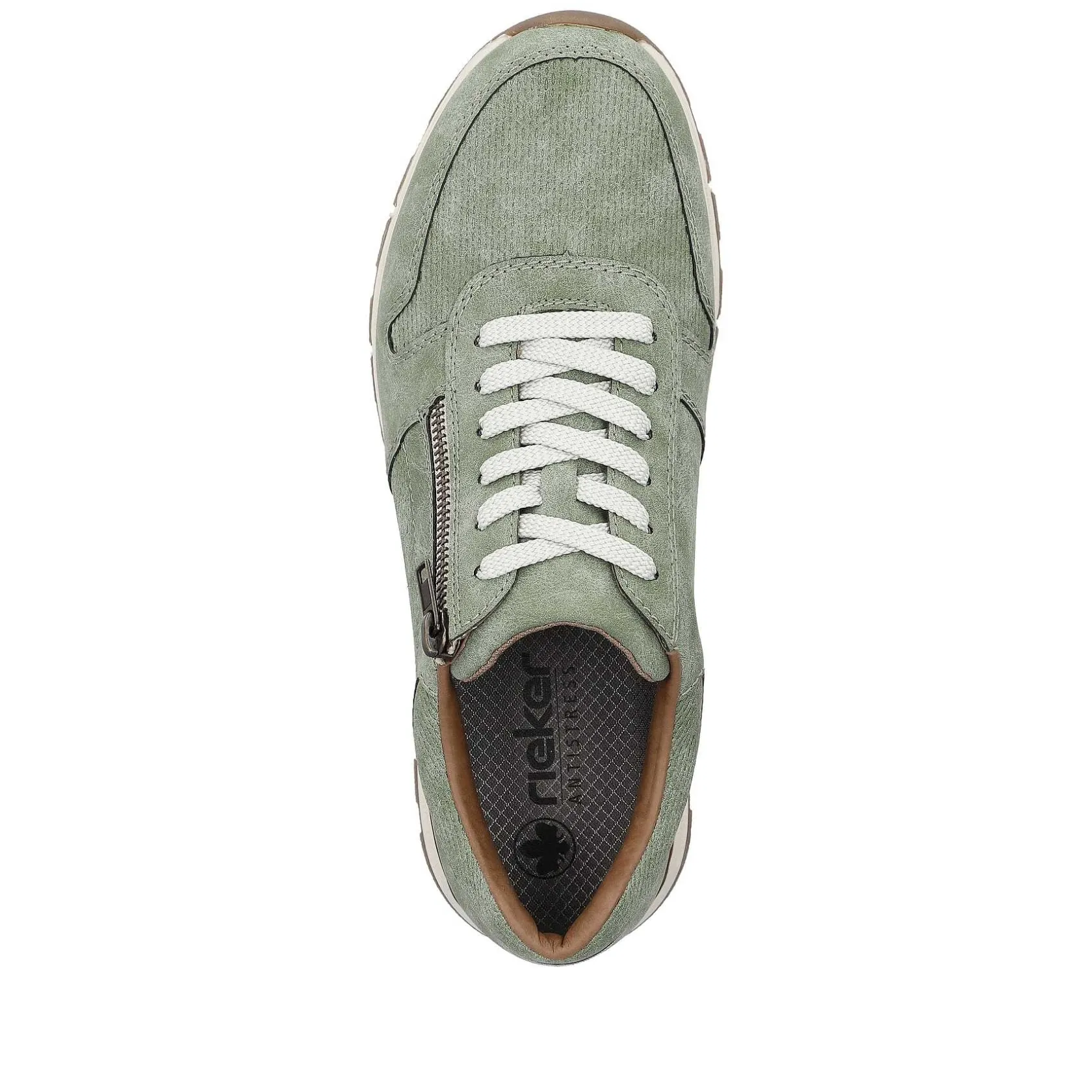 Rieker Sneakers-Men'S Sneaker Low Green Grey
