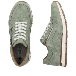 Rieker Sneakers-Men'S Sneaker Low Green Grey