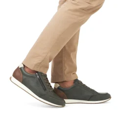 Rieker Sneakers-Men'S Sneaker Low Green Grey
