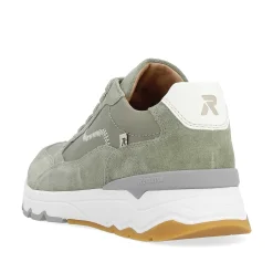 Rieker Sporty Styles-Men'S Sneaker Low Khaki