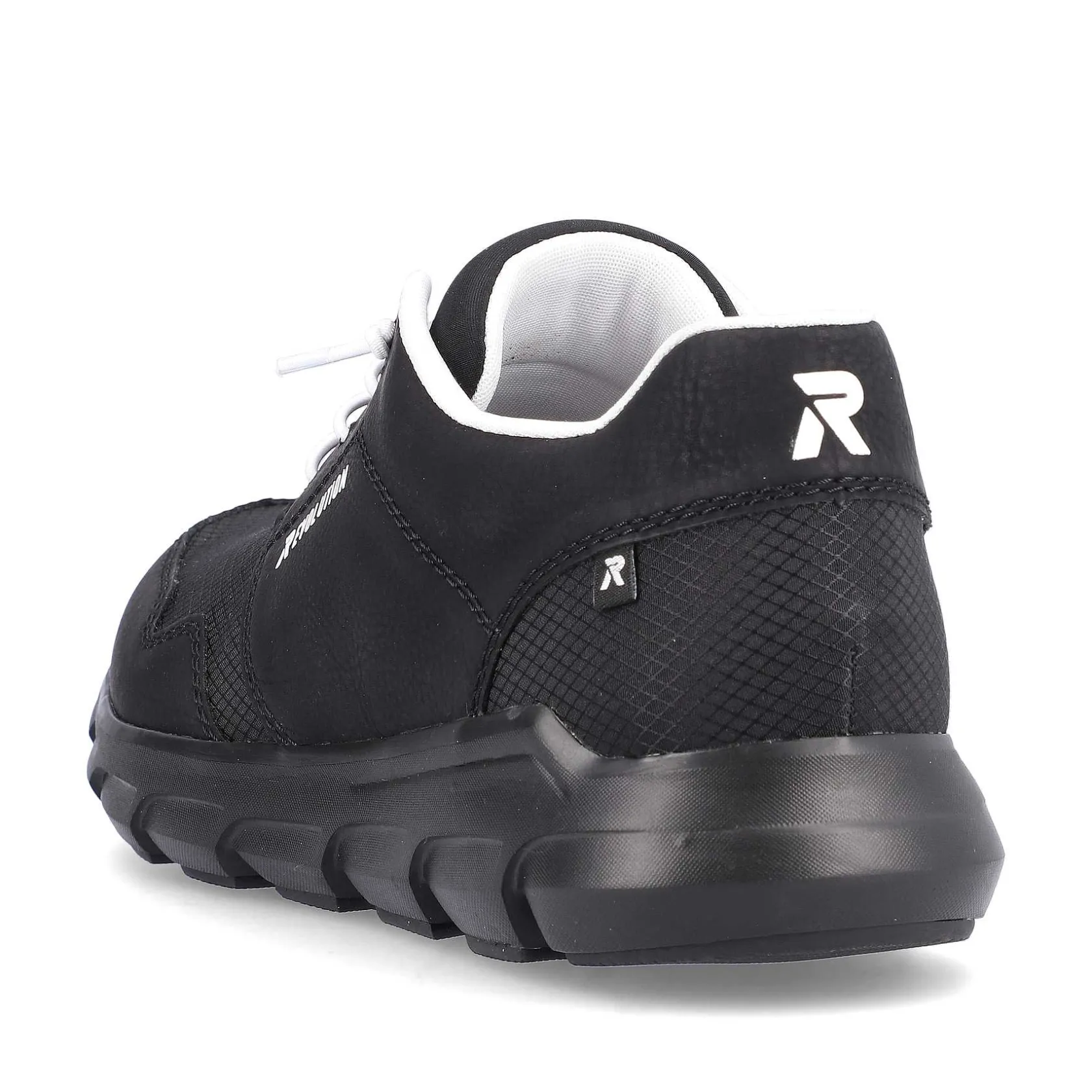 Rieker Sporty Styles-Men'S Sneaker Low Midnight Black