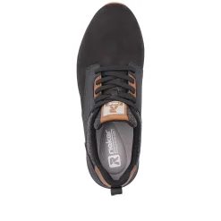 Rieker Sneakers-Men'S Sneaker Low Night-Black Wood-Brown