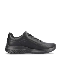 Rieker Sporty Styles-Men'S Sneaker Low Night Black