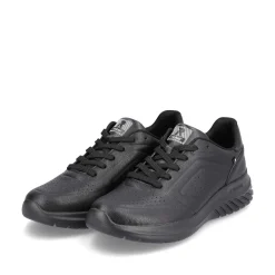 Rieker Sporty Styles-Men'S Sneaker Low Night Black